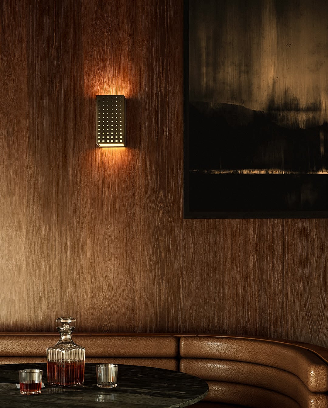 <p>Astoria Wall Sconce in Urban Bronze</p>