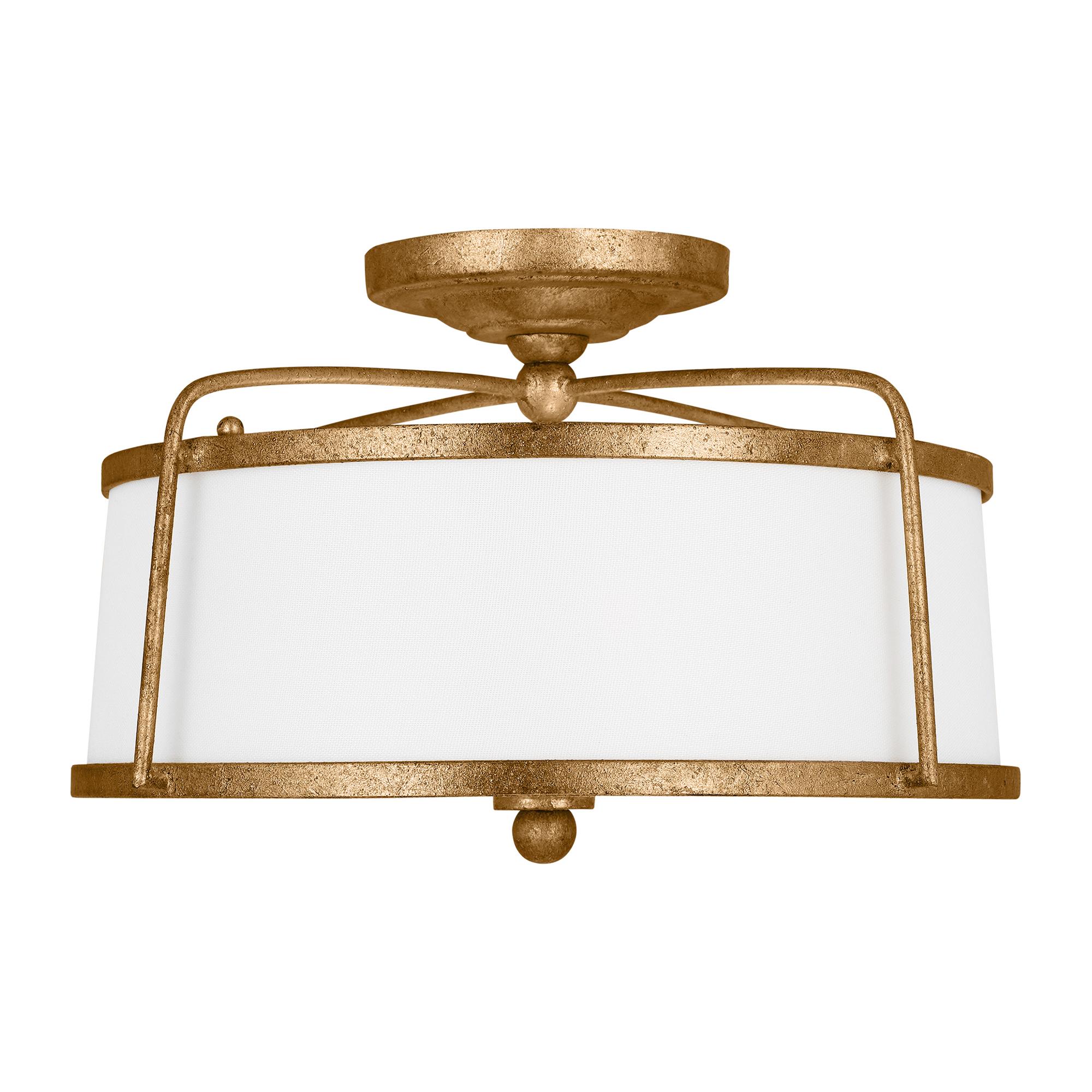 Stonington 14 Inch 2 Light Semi Flush Mount
