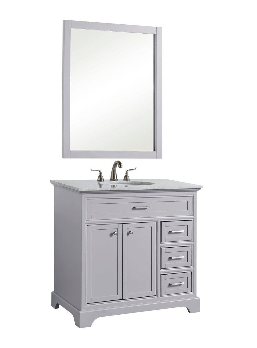 Americana 36 Inch Bath Vanity Cabinet