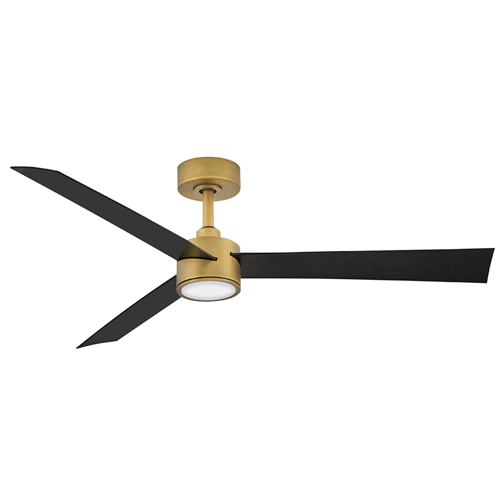 Speck 52 Inch Flush Mount Fan with Light Kit