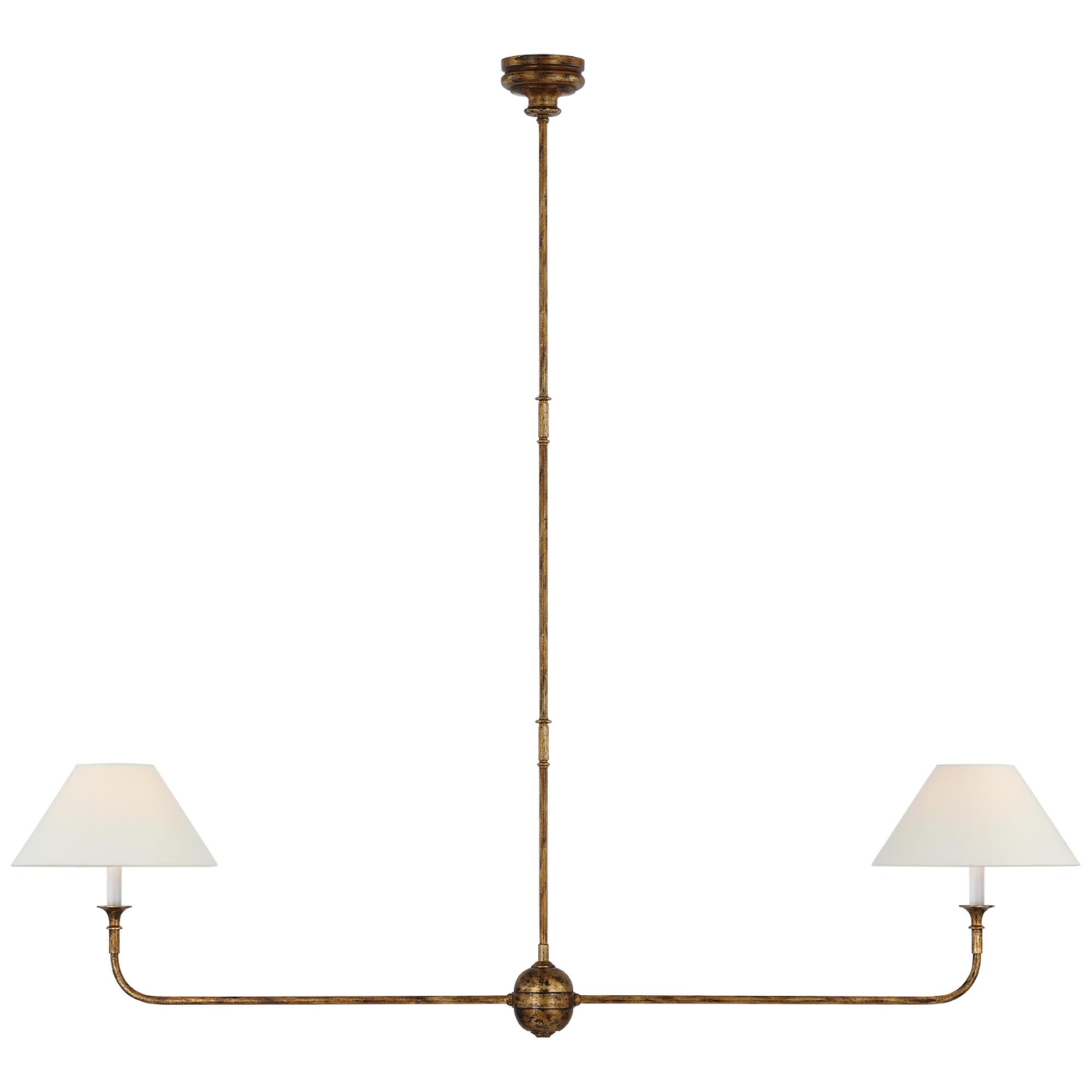 Thomas O'Brien Piaf 62 Inch Linear Chandelier