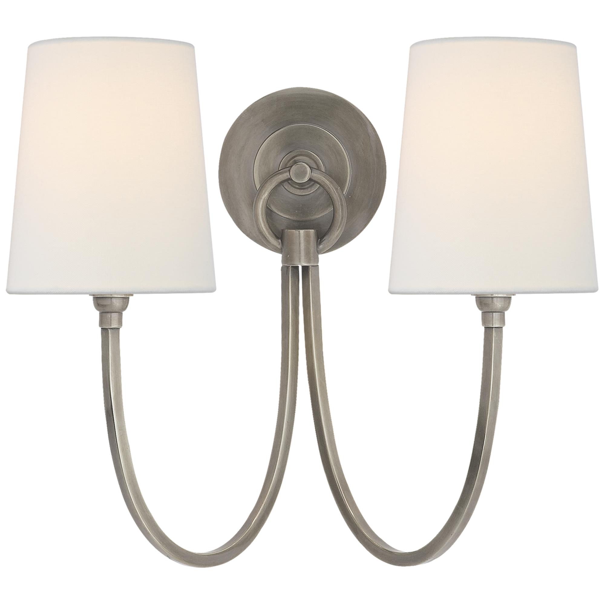 Thomas O'Brien Reed Medium 2 Light Wall Sconce