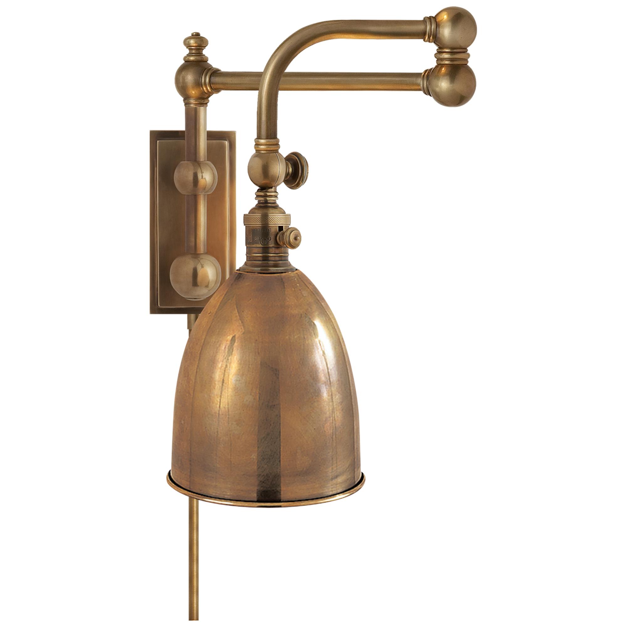 Chapman & Myers Pimlico 28 Inch Wall Swing Lamp