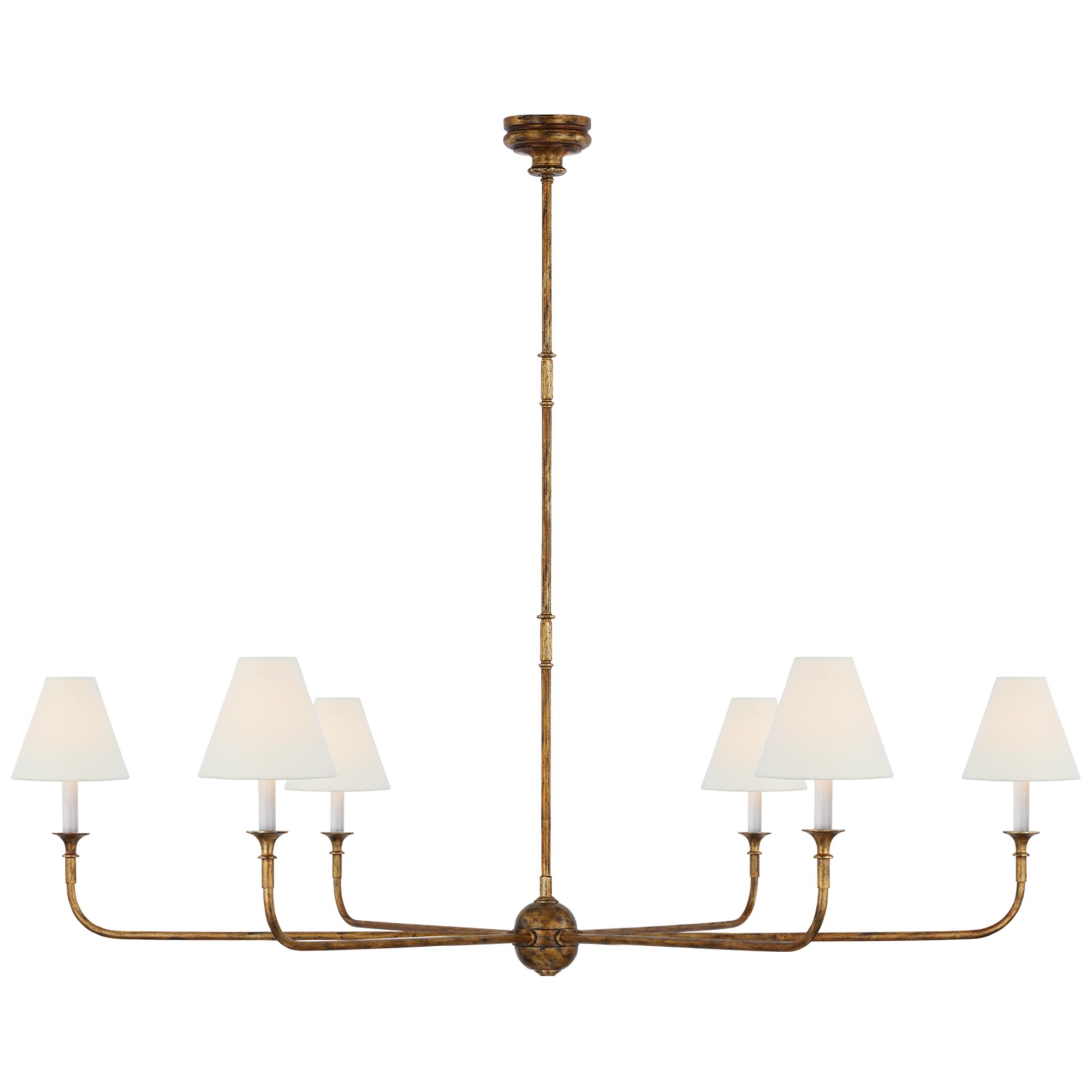 Thomas O'Brien Piaf 18 Inch Chandelier