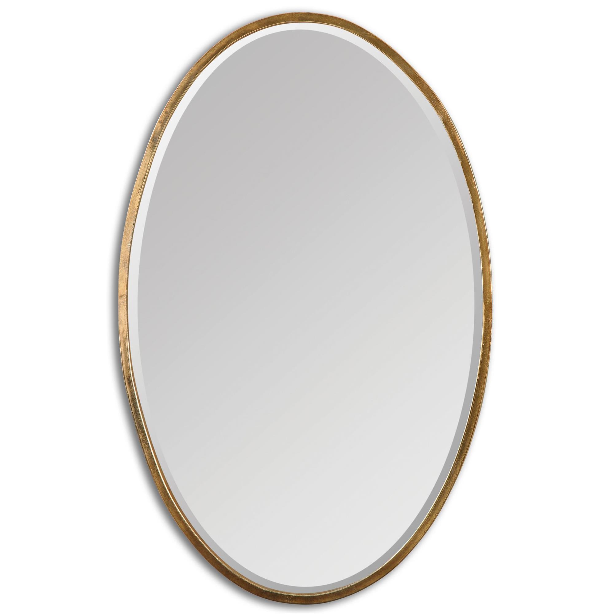 Herleva Oval Small Decorative Mirror