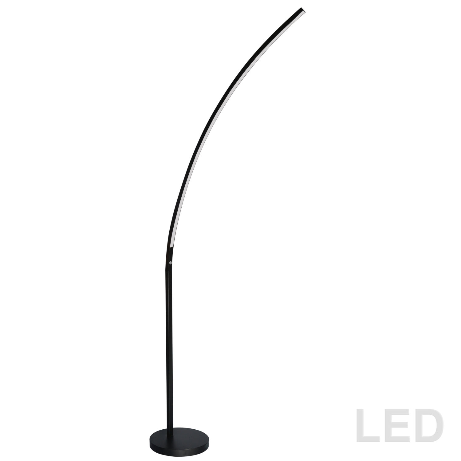 Matte Black Led Floor Lamp