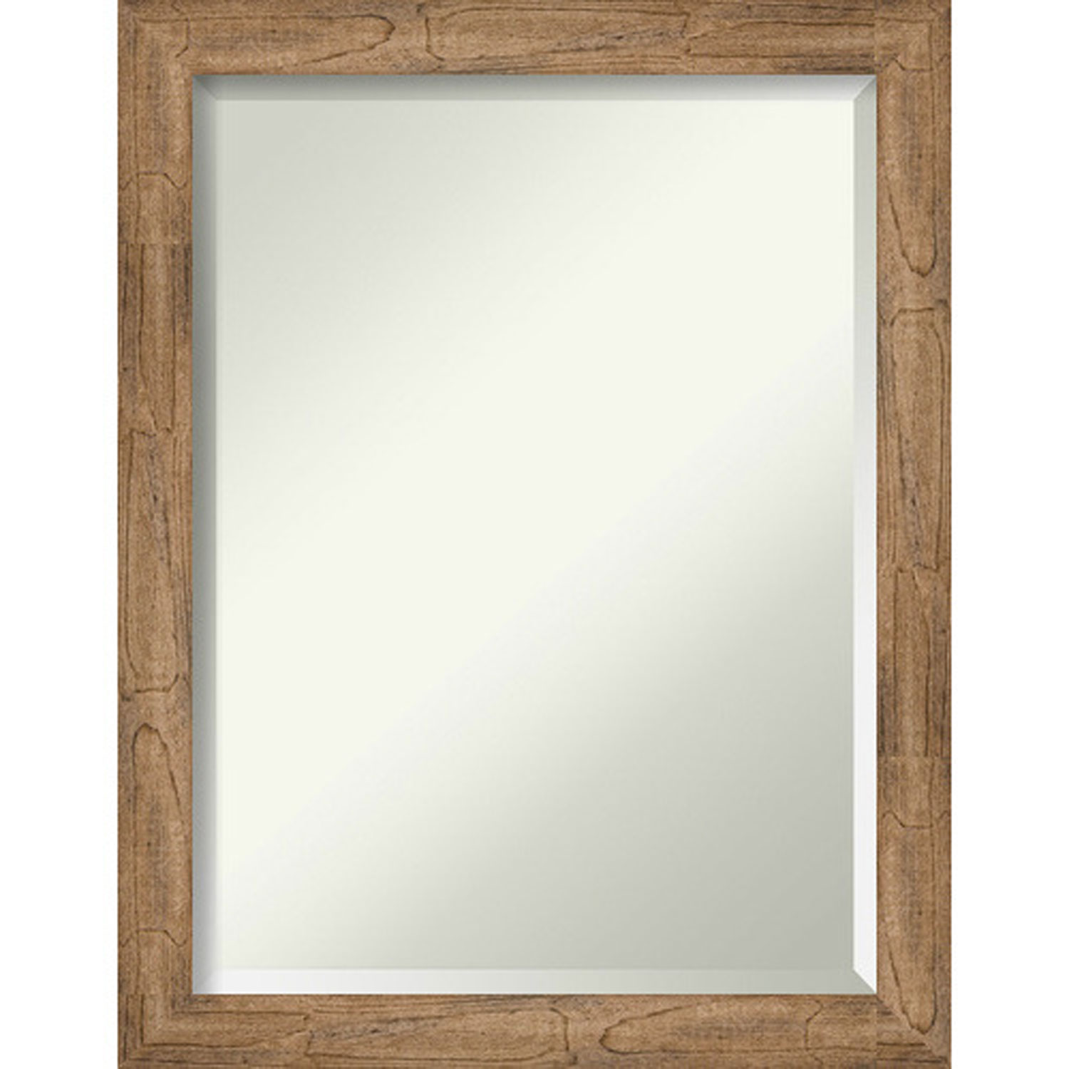Owl Brown 21-Inch Narrow Bathroom Wall Mirror