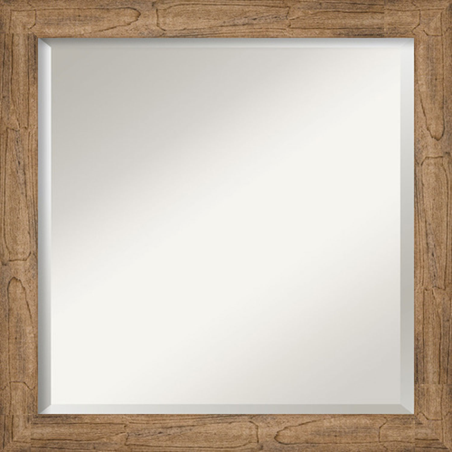 Owl Brown 23-Inch Narrow Bathroom Wall Mirror