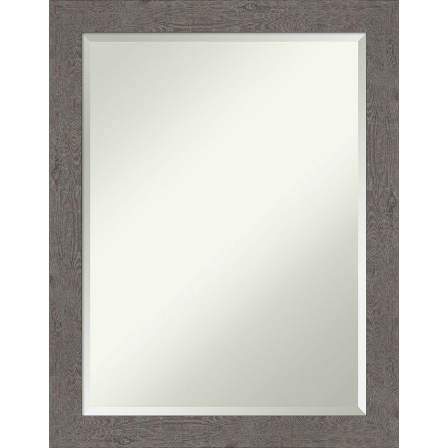 Gray 21W X 27H-Inch Bathroom Vanity Wall Mirror