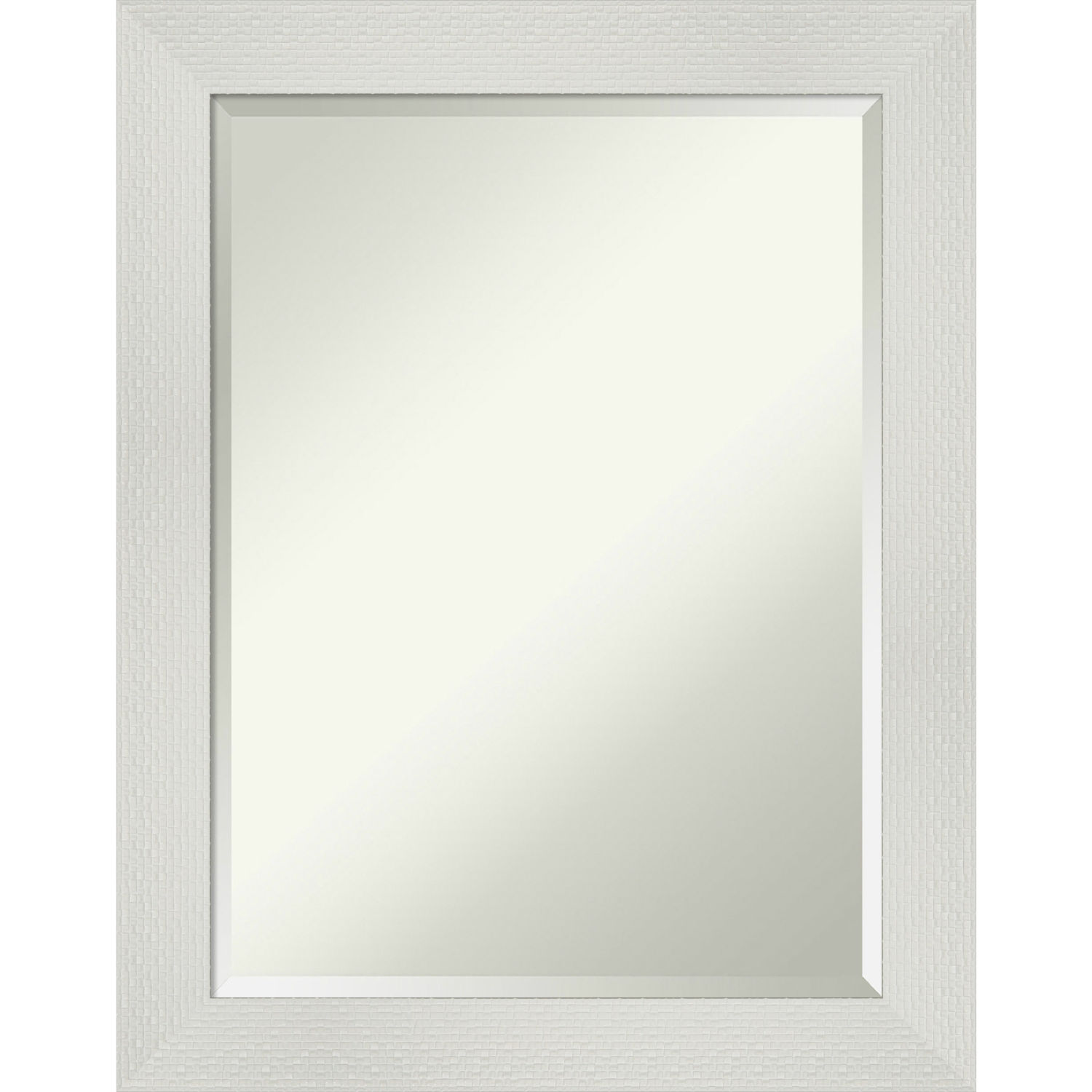 Mosaic White 22W X 28H-Inch Bathroom Vanity Wall Mirror