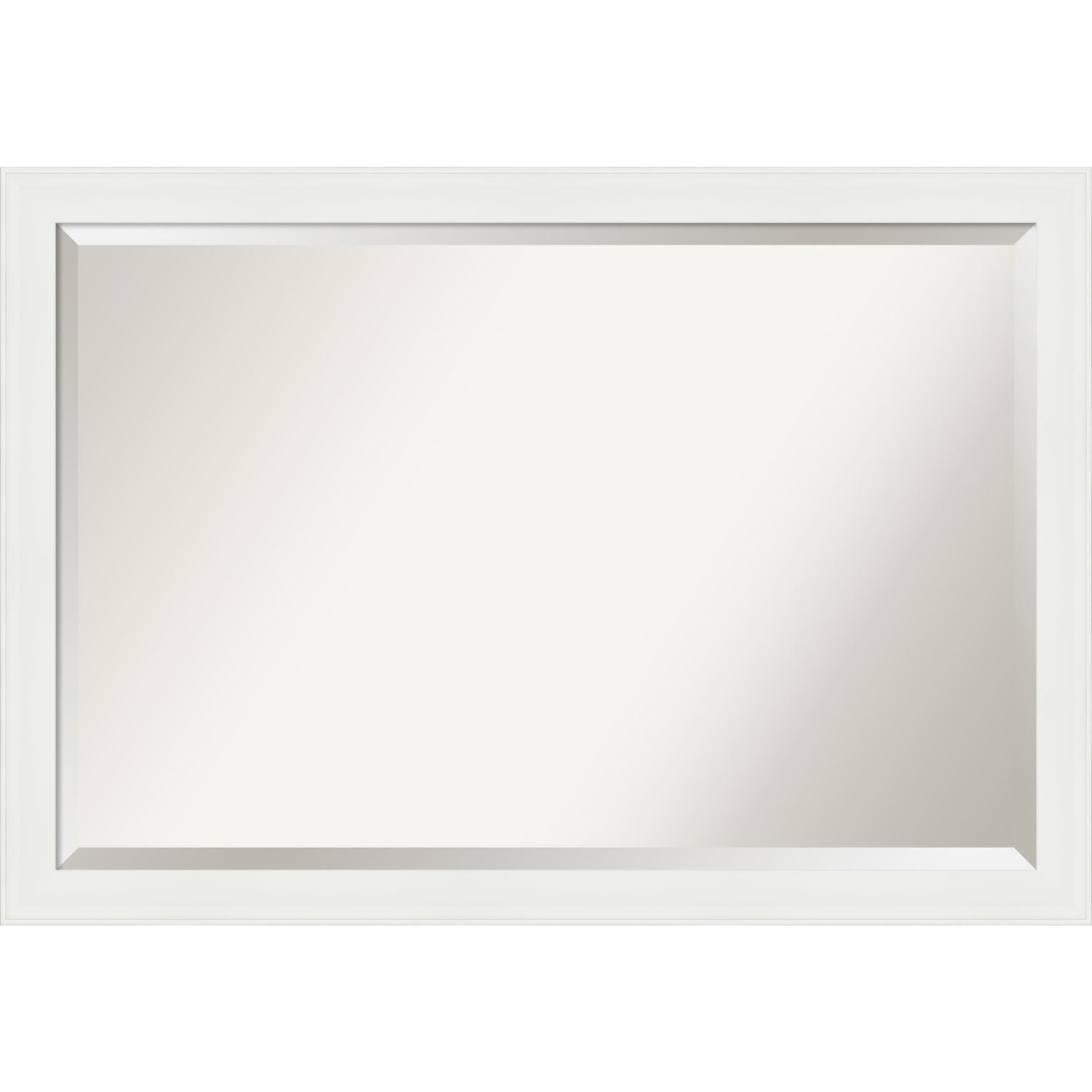 White 39W X 27H-Inch Bathroom Vanity Wall Mirror