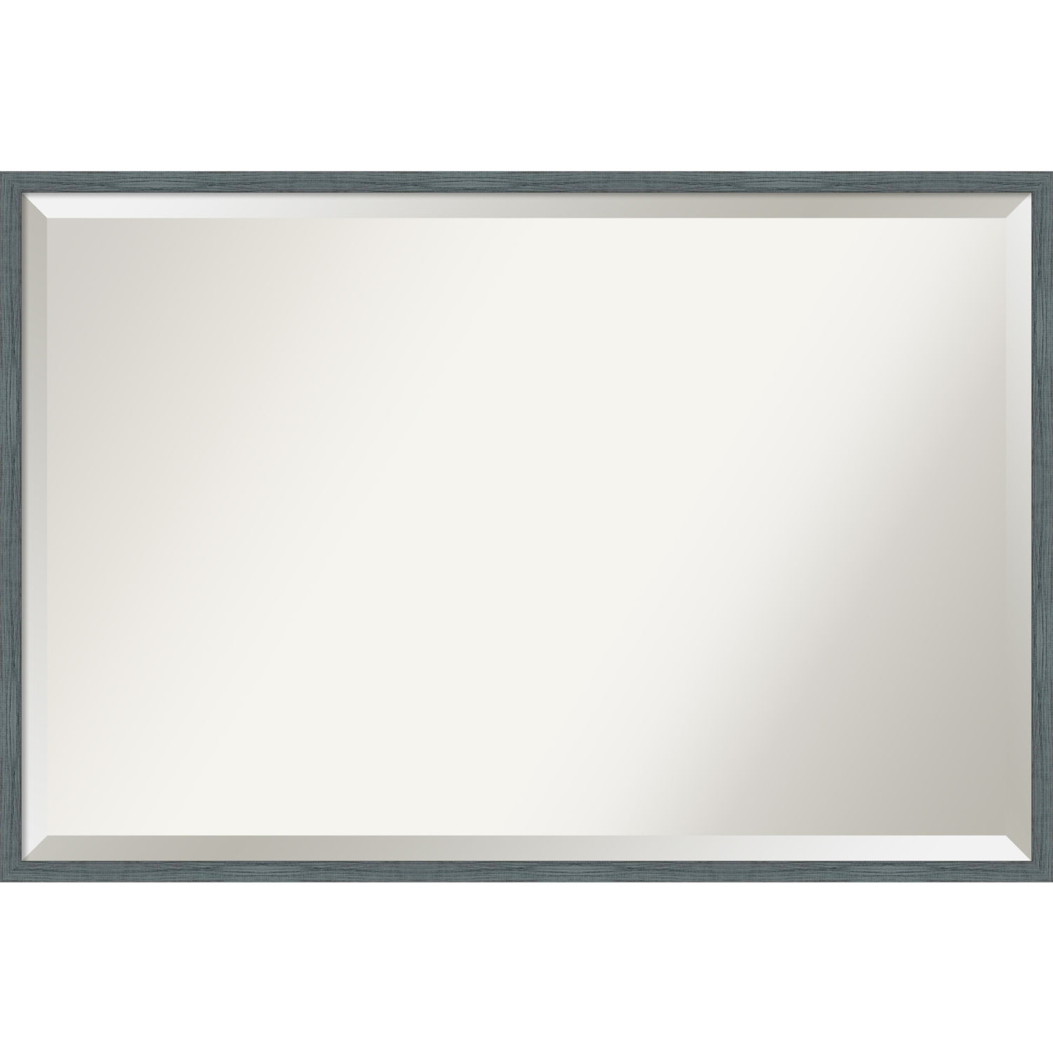Dixie Blue And Gray 37W X 25H-Inch Bathroom Vanity Wall Mirror
