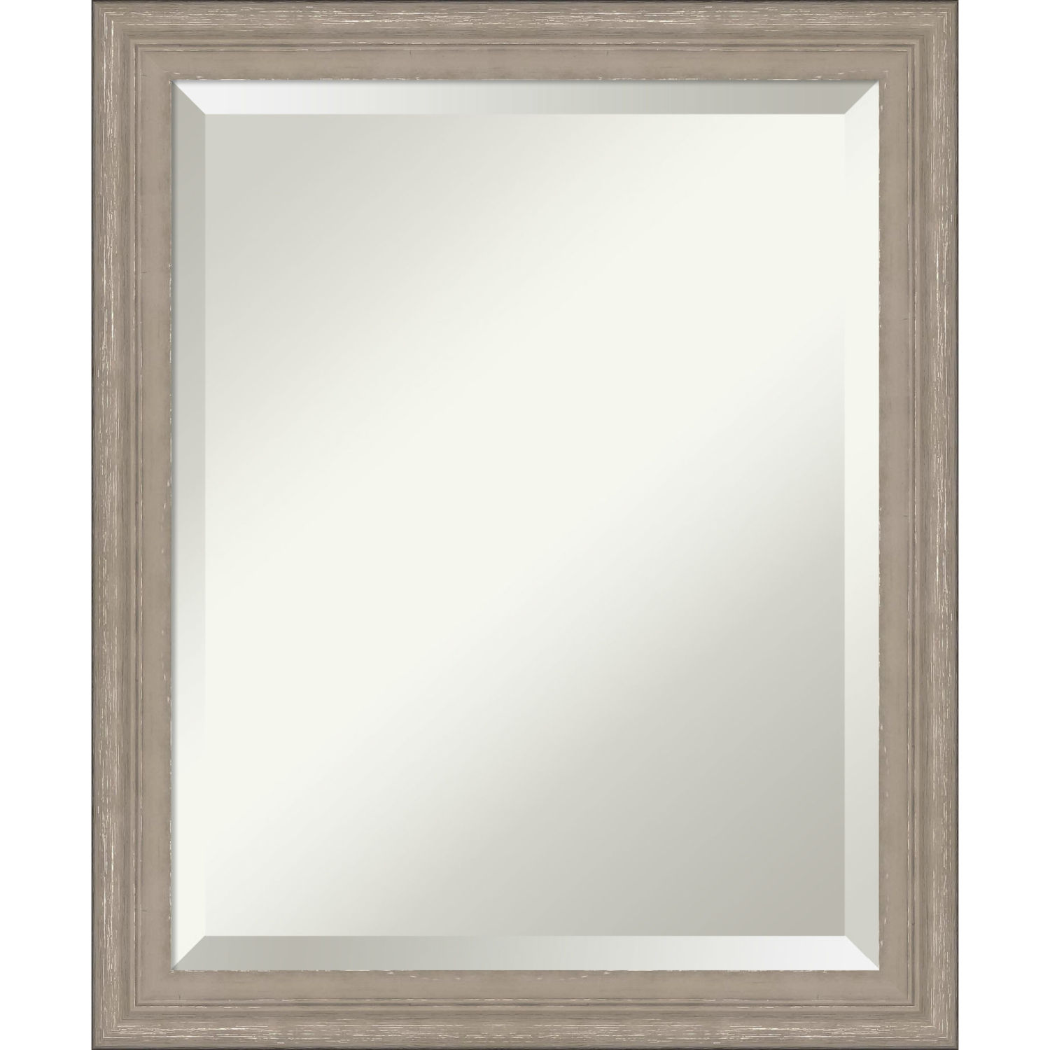 Gray Frame 19W X 23H-Inch Bathroom Vanity Wall Mirror