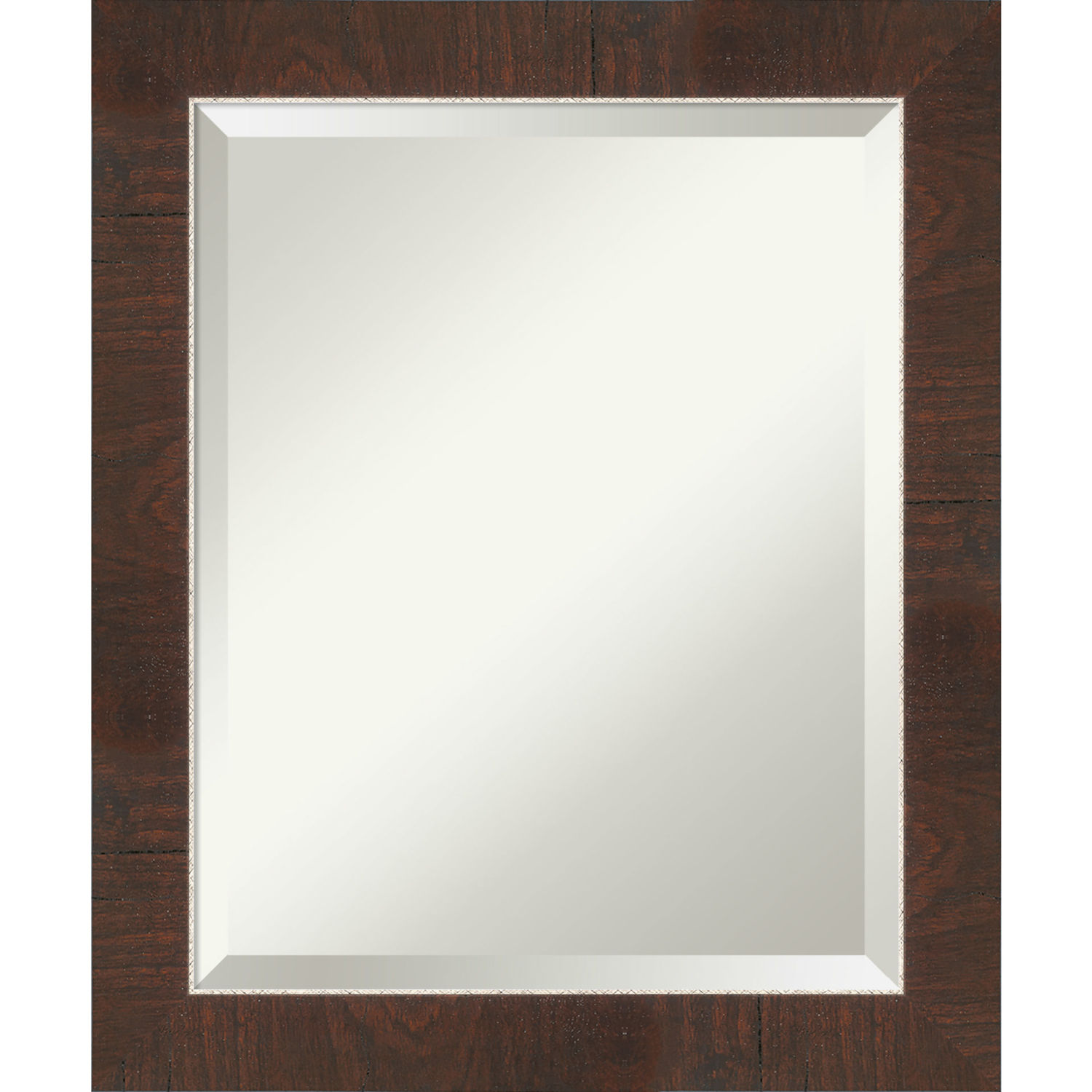 Wildwood Brown 20W X 24H-Inch Bathroom Vanity Wall Mirror