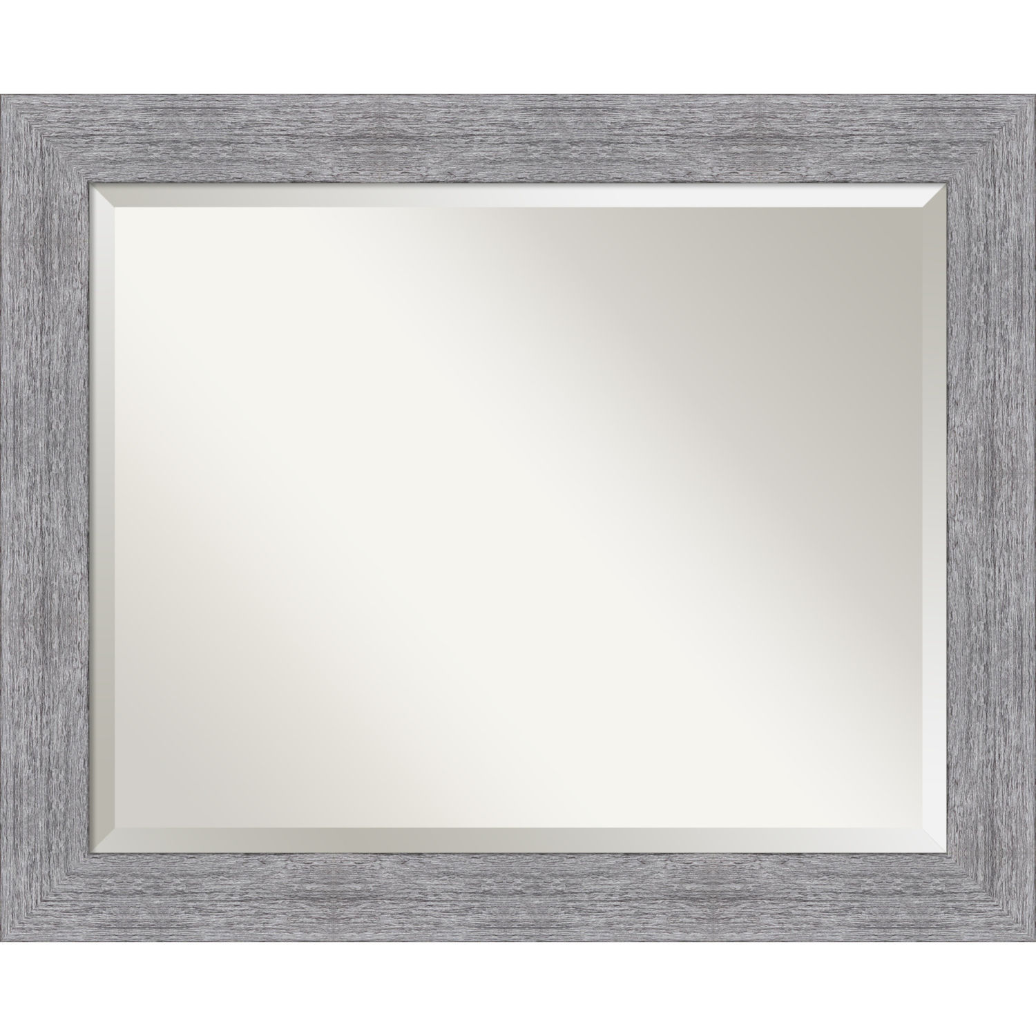 Bark Gray 33W X 27H-Inch Bathroom Vanity Wall Mirror