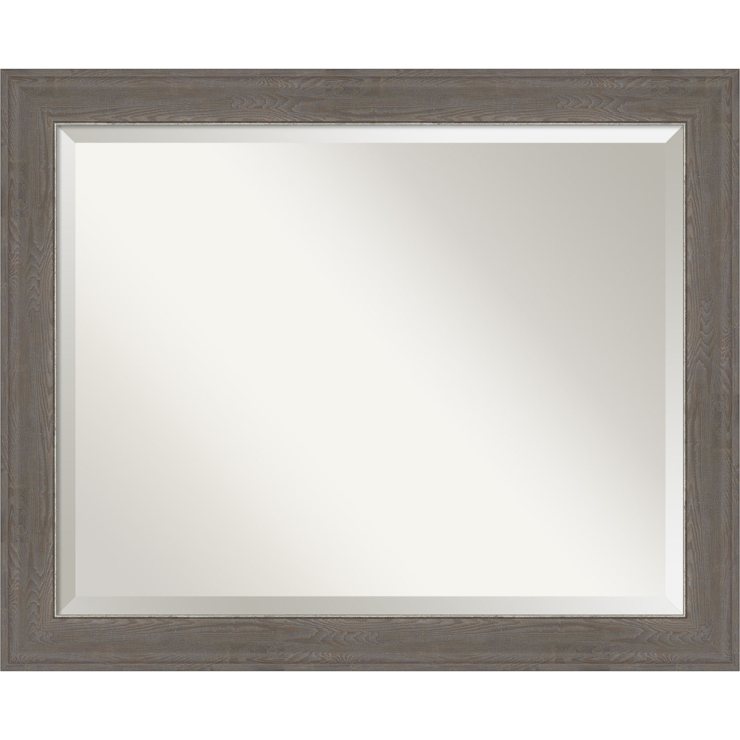 Alta Brown And Gray 33W X 27H-Inch Bathroom Vanity Wall Mirror