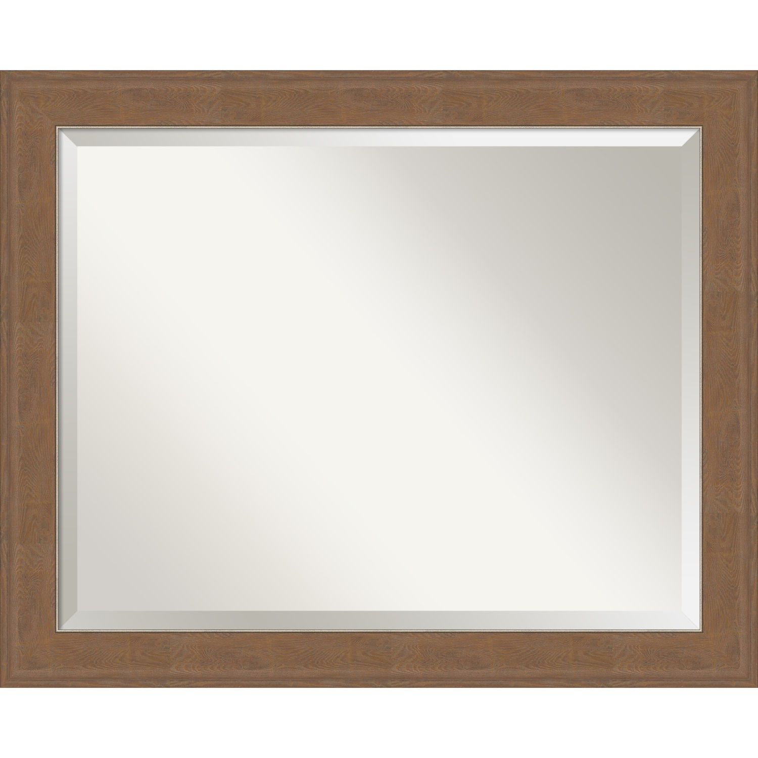 Alta Brown 33W X 27H-Inch Bathroom Vanity Wall Mirror
