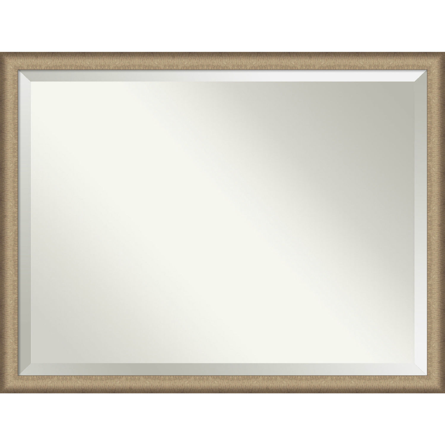 Elegant Bronze 43W X 33H-Inch Bathroom Vanity Wall Mirror