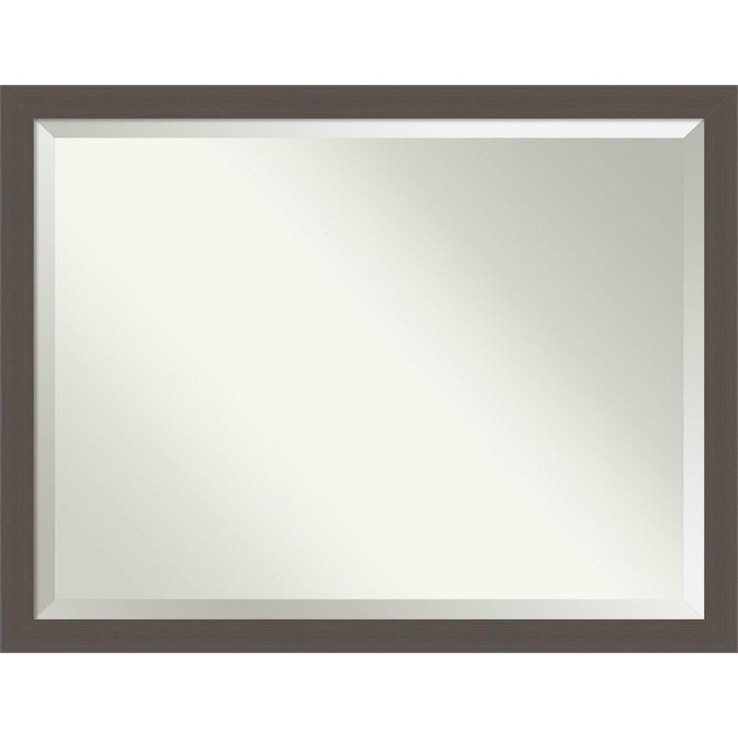 Pewter 44W X 34H-Inch Bathroom Vanity Wall Mirror