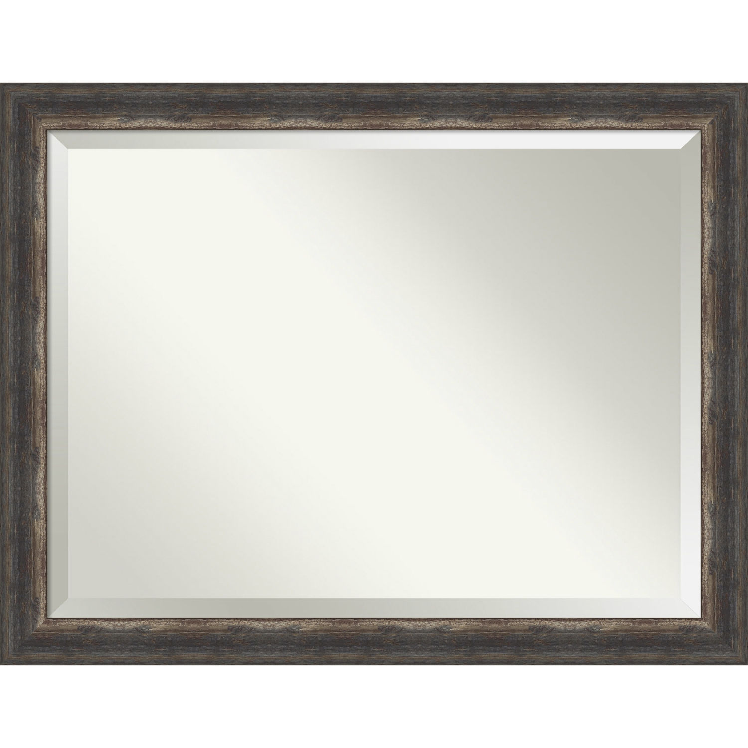 Bark Brown 45W X 35H-Inch Bathroom Vanity Wall Mirror