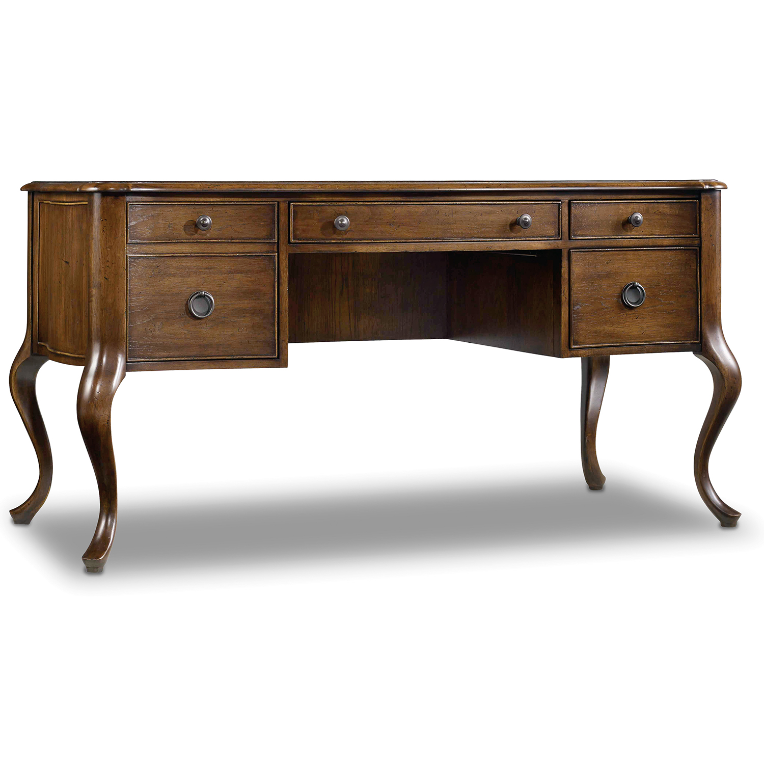 Hooker Furniture Archivist Dark Wood Writing Desk