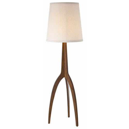 Linden Walnut One Light Tripod Floor Lamp