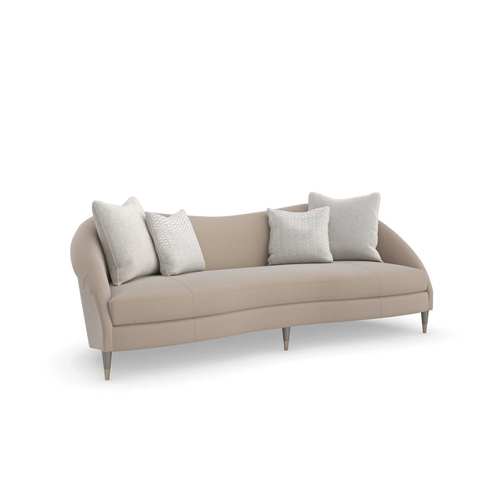 Caracole Upholstery Soft Silver Sweet Embrace Sofa