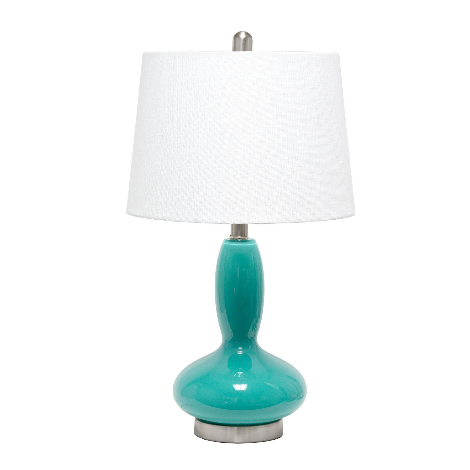 Opal Teal One-Light Table Lamp