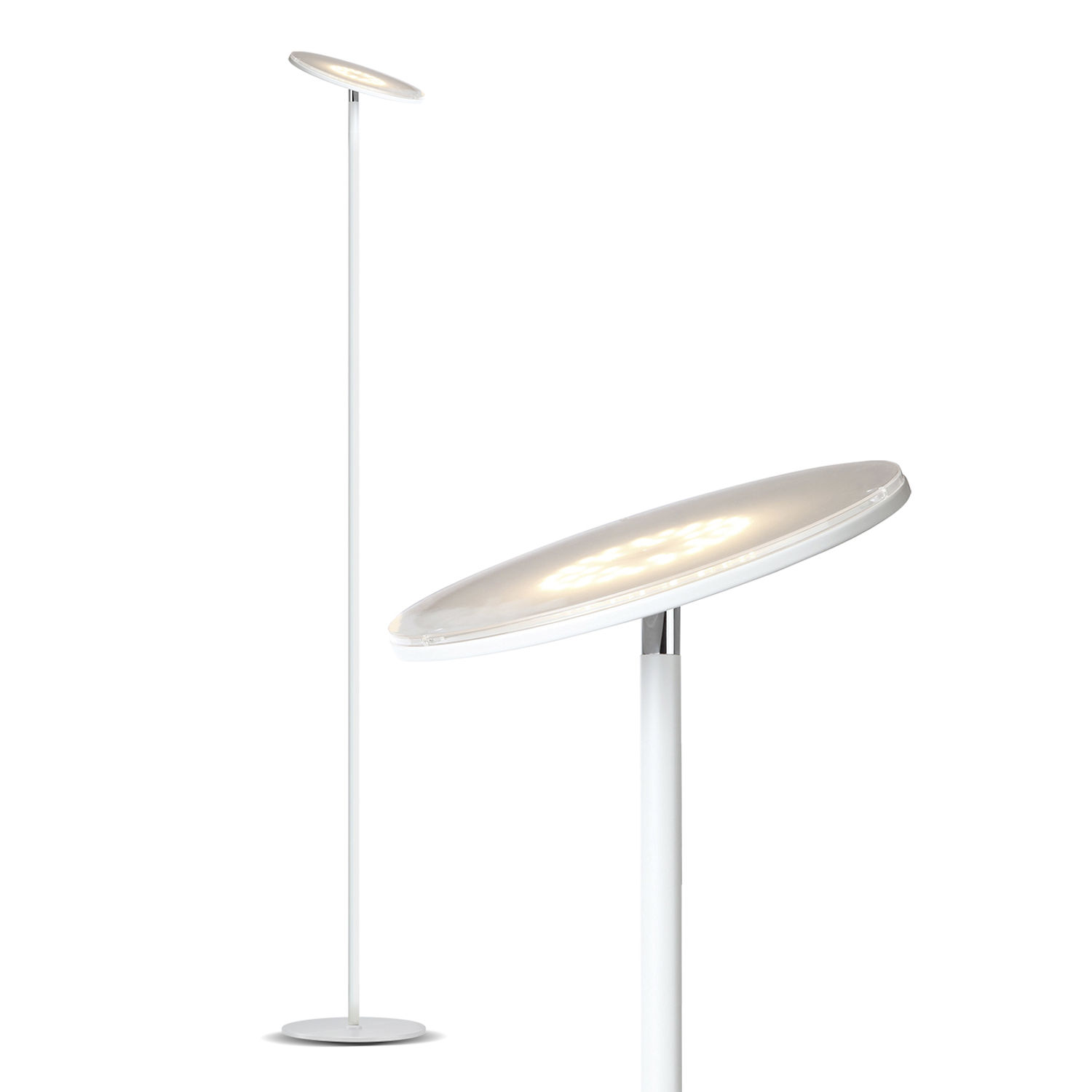 Sky White Integrated Led Floor Lamp