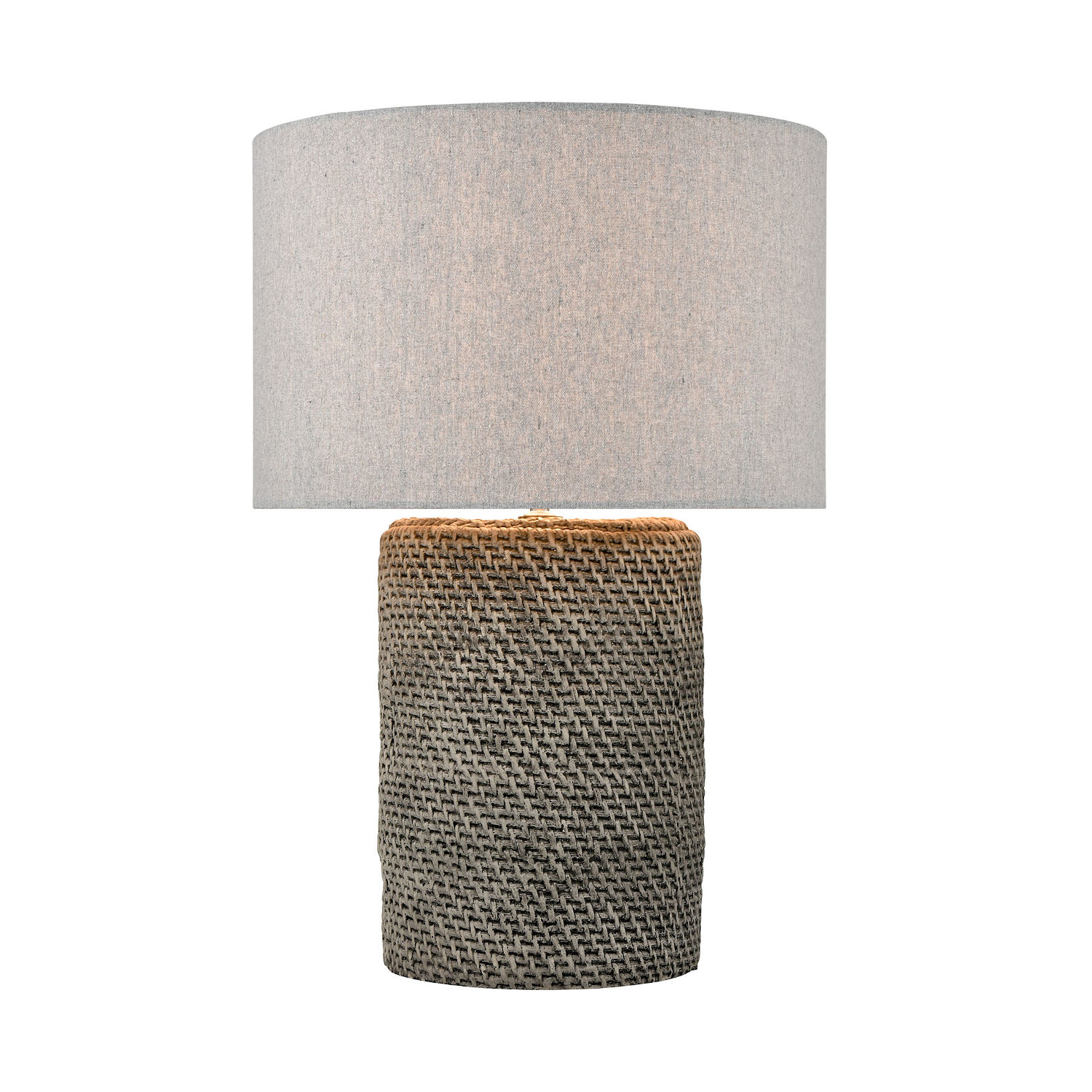 Wefen Grey One-Light Table Lamp