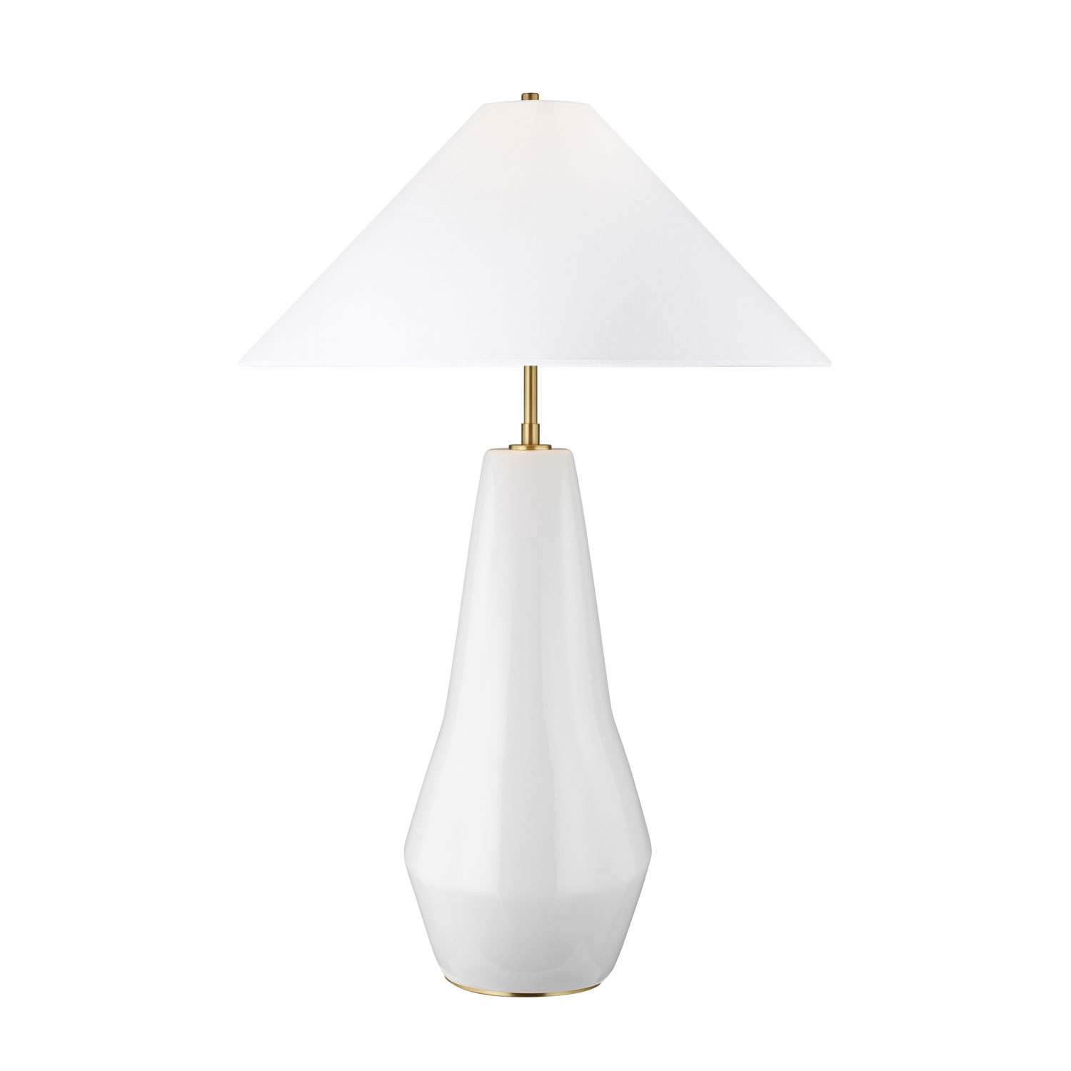 Contour Arctic White 21-Inch Led Table Lamp