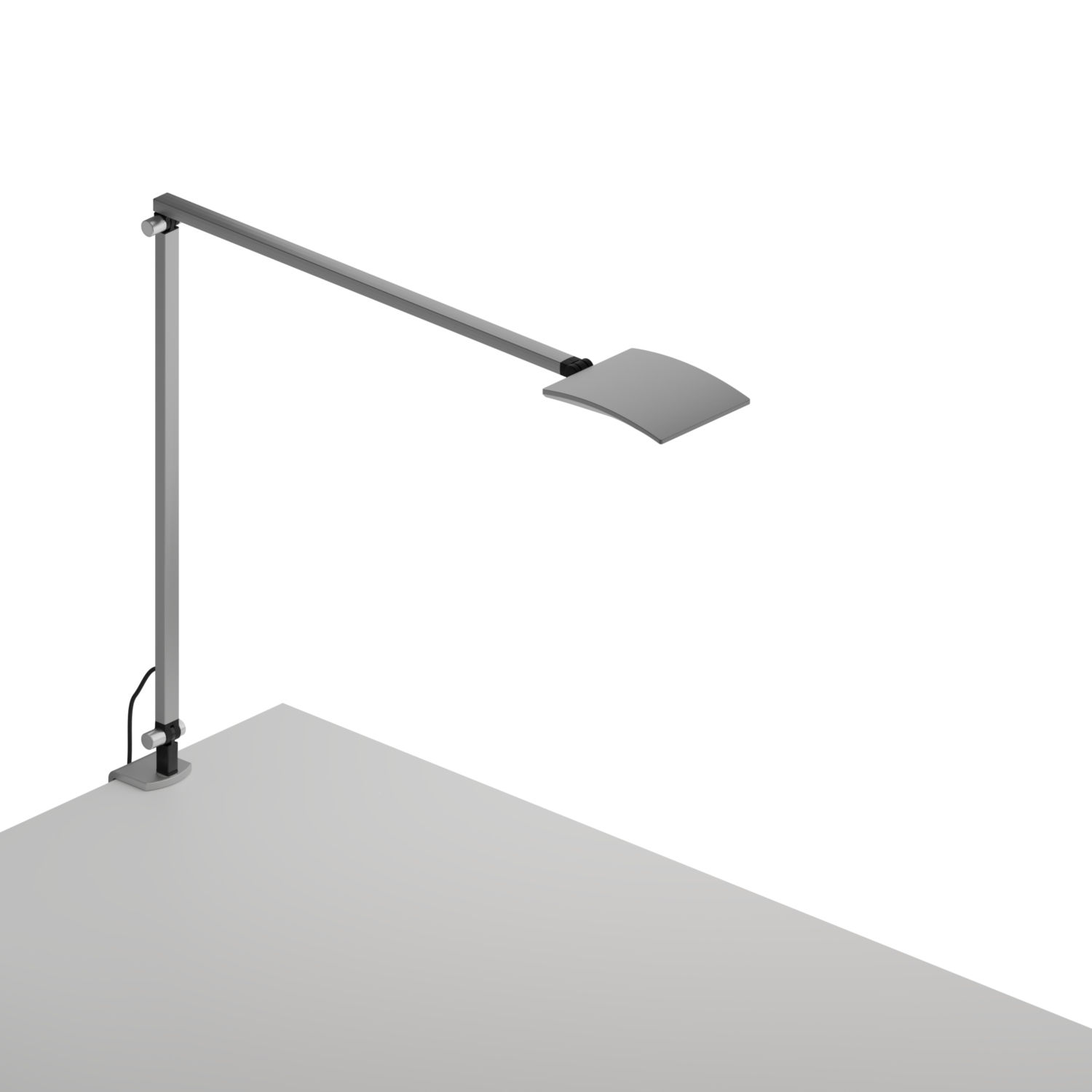 Mosso Silver Led Pro Desk Lamp With Desk Clamp