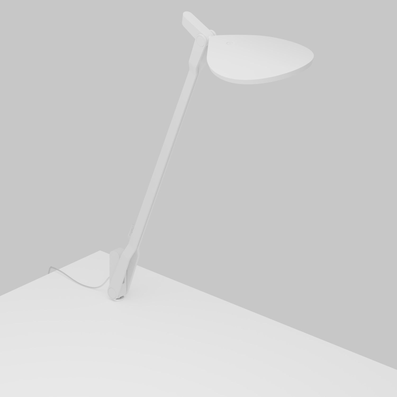 Splitty Matte White Led Desk Lamp